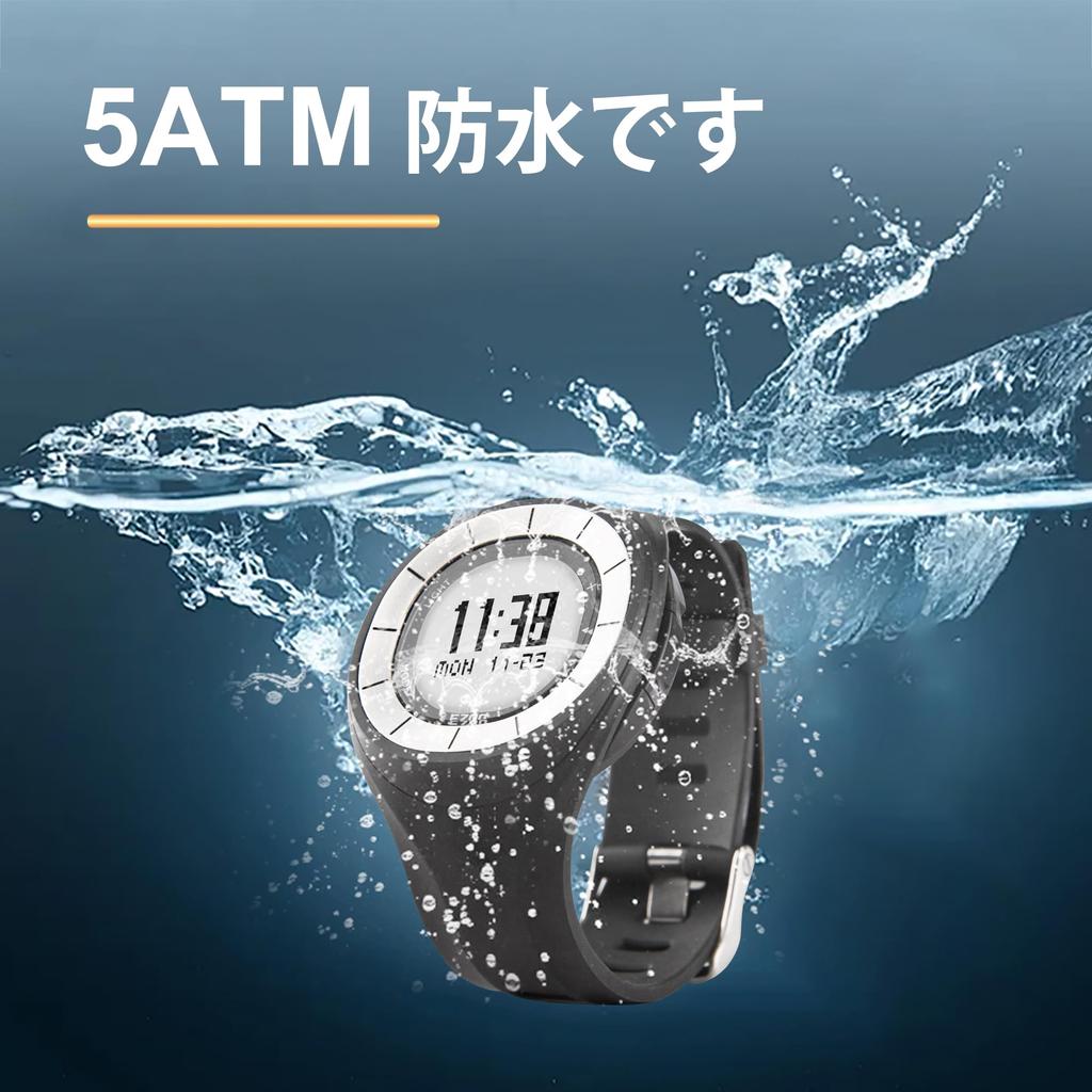 EZON T028 Men's Electronic Watch, Waterproof with Pedometer and Calorie Timer, Non-Bluetooth, No Phone Needed, Practical Choice for Fitness