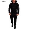 Herren Sportanzug Männer Langarm Hoodies Hosen Streetwear Sweatshirt Hosen Trainingsanzug Jogginganzüge