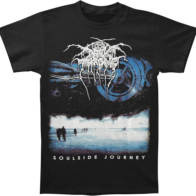

Norwegian Heavy Metal Rock High Street Loose Shortsleeved Mens and Womens Pure Cotton Tshirt M