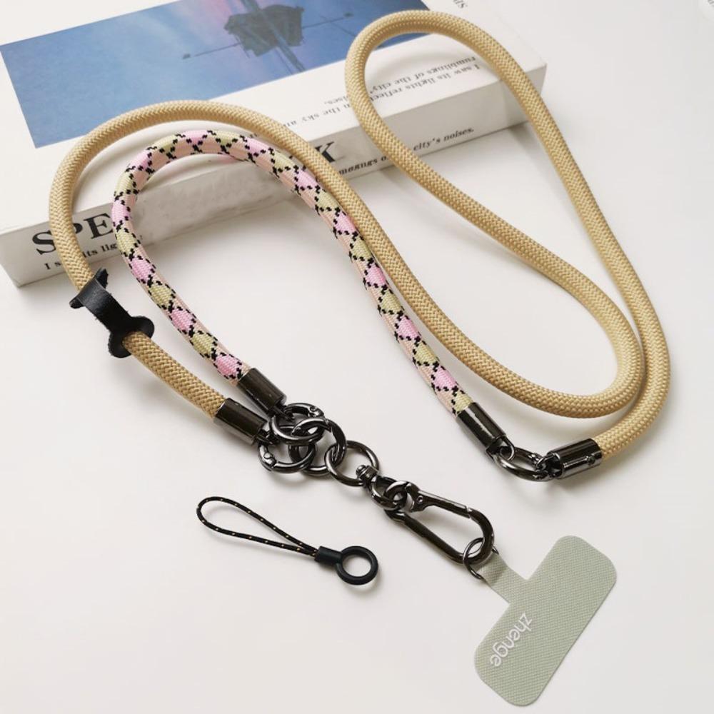 3 In 1 Mobile Phone Lanyard Hanging Rope Phone Neck Straps Crossbody Phone Strap  Lanyard Patch