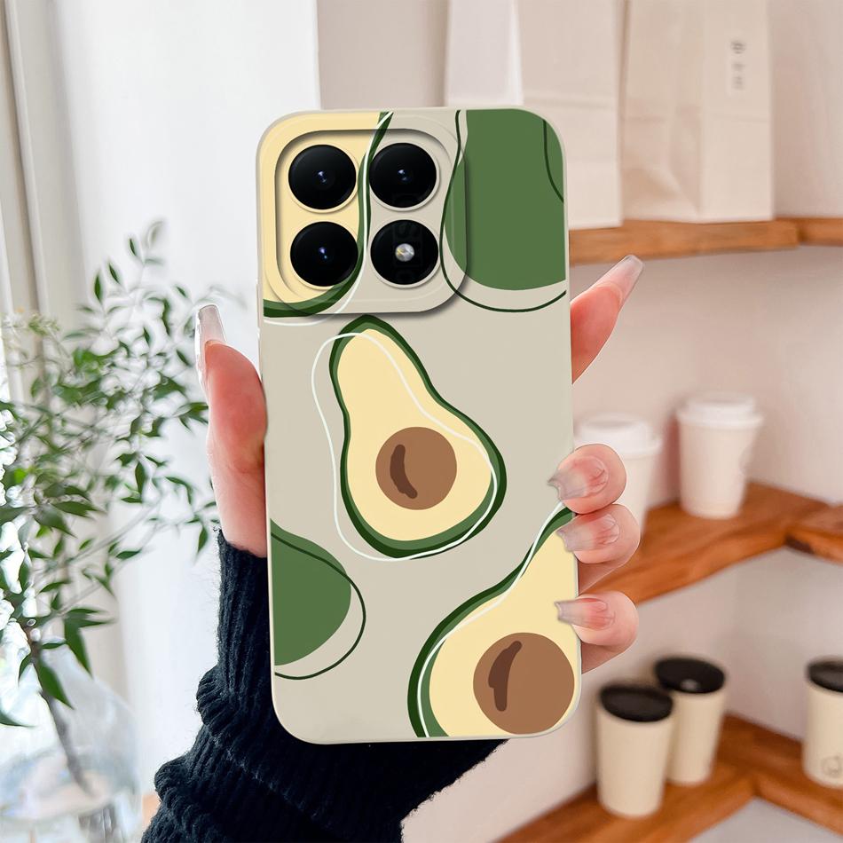 For Xiaomi 15T Pro Case For Xiaomi 17 Pro Max Cartoon Phone Back Cover Full Protection Soft Liquid Silicone Shockproof Bumper