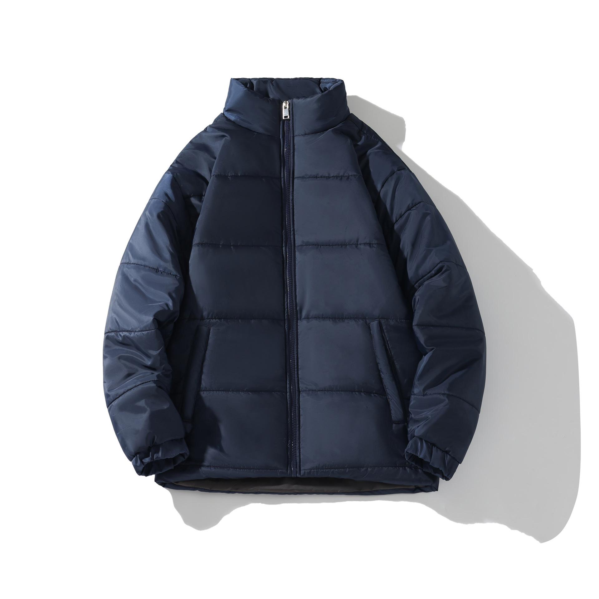 

Зимова тепла куртка Чоловіча парка Однотонне товсте вуличне вітрозахисне пальто Нова мода чоловічі куртки з вільним коміром Жіноче пальто 4XL Yasheng S