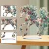 Unicorn Special Shaped 5D DIY Diamond Art Tabletop Decorations Colorful Diamond Painting Desktop Decorations Bedroom Table Decor