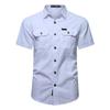Summer Short Sleeved Shirt Men's Workwear Cotton Workwear Inch Shirt Outdoor Loose Men's Shirt