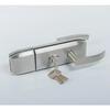 Büro Glastürschloss Badezimmer Edelstahl Griff Türschloss Schlafzimmer Balkon Glastür Lockset Home Security Hardware