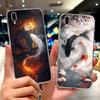 Für Vivo V9 Youth Hülle 1727 1726 Niedliche Liebesherz Bemalte Abdeckung Weiche Dünne Handyhülle Für Vivo Y85 Y89 V 9 Youth VivoV9 6GB Fundas
