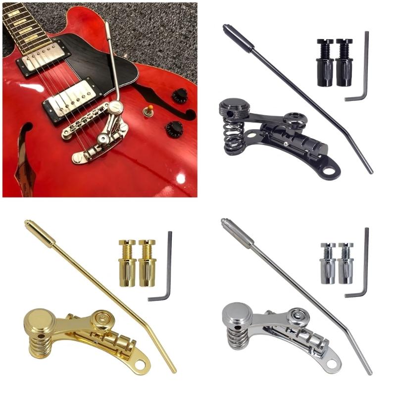 Guitar Bridge Pull Plate Replacement Electric Guitars Tailpiece Tremolo Bridge Stop Plate Easy to Installation