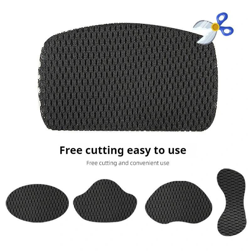 Adhesive Mesh Sports Heel Cups Shoe Pads Patch for Sneakers Heel Protector Foot Care Leather Repair Patches for Shoes