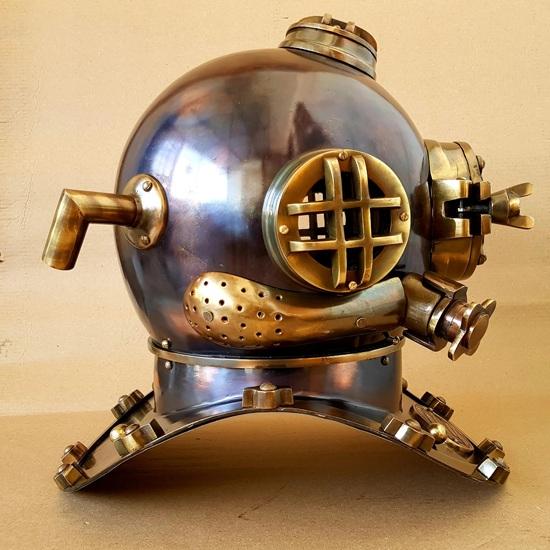 Scuba Diving Helmet 45.72 Cm Mark V Deep Diving Divers Helmet Sea Nautical Helmet Gift
