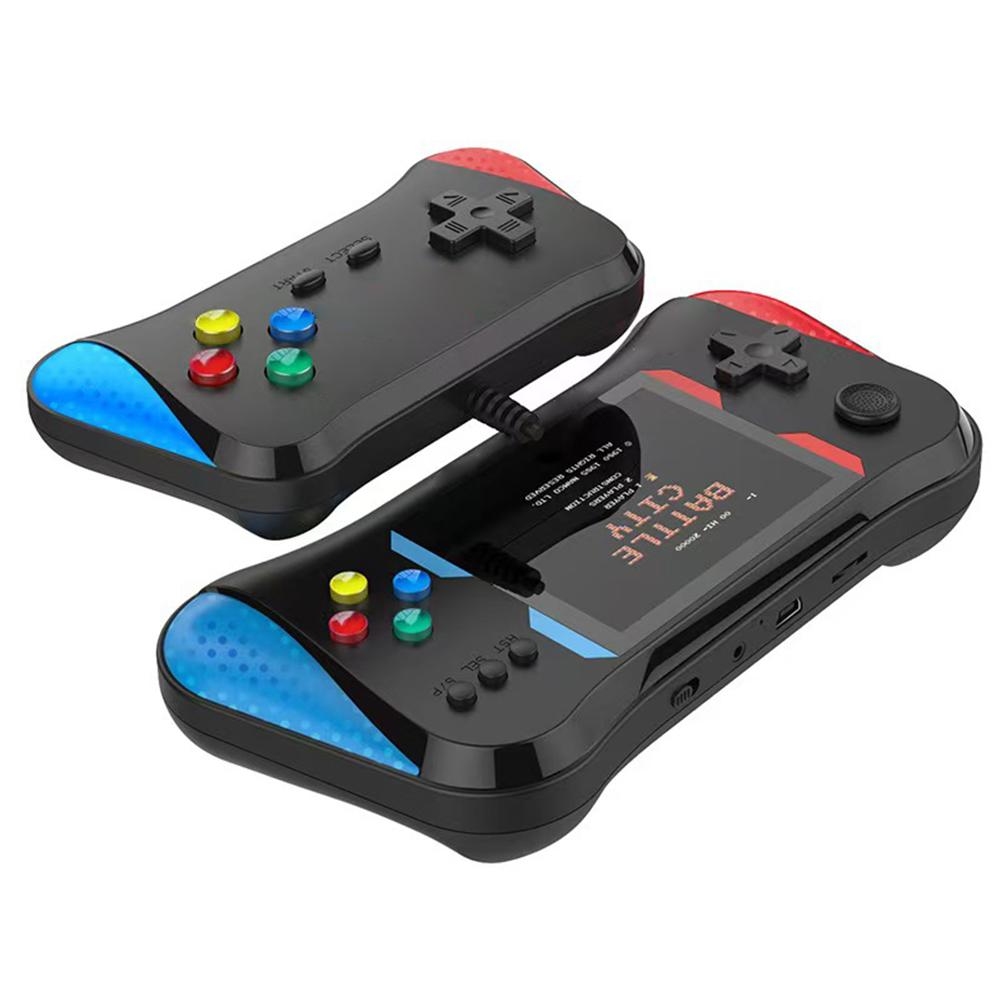 X7M Portable Game Console Built-in 500 Games Handheld Game Console HD/AV Output Mini Game Console Gift for Boys Girls