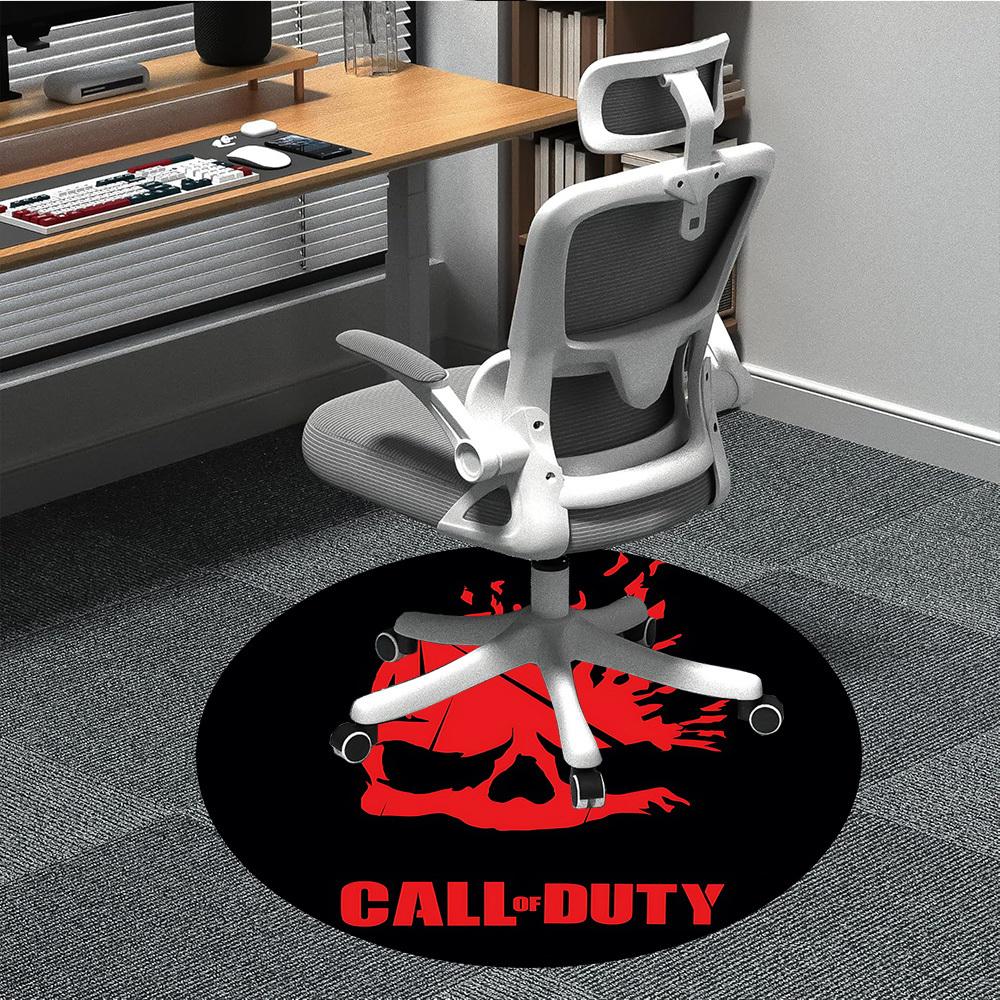 1pc Call of Duty Office Round Area Rug,  Under Office Chairs Bedroom Living Room Home Decor a0926103