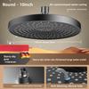 Top Spray Large Water Volume Pressurized Shower Showerhead, Pressurized Single Head Showerhead for Showering, Household Shower Showerhead