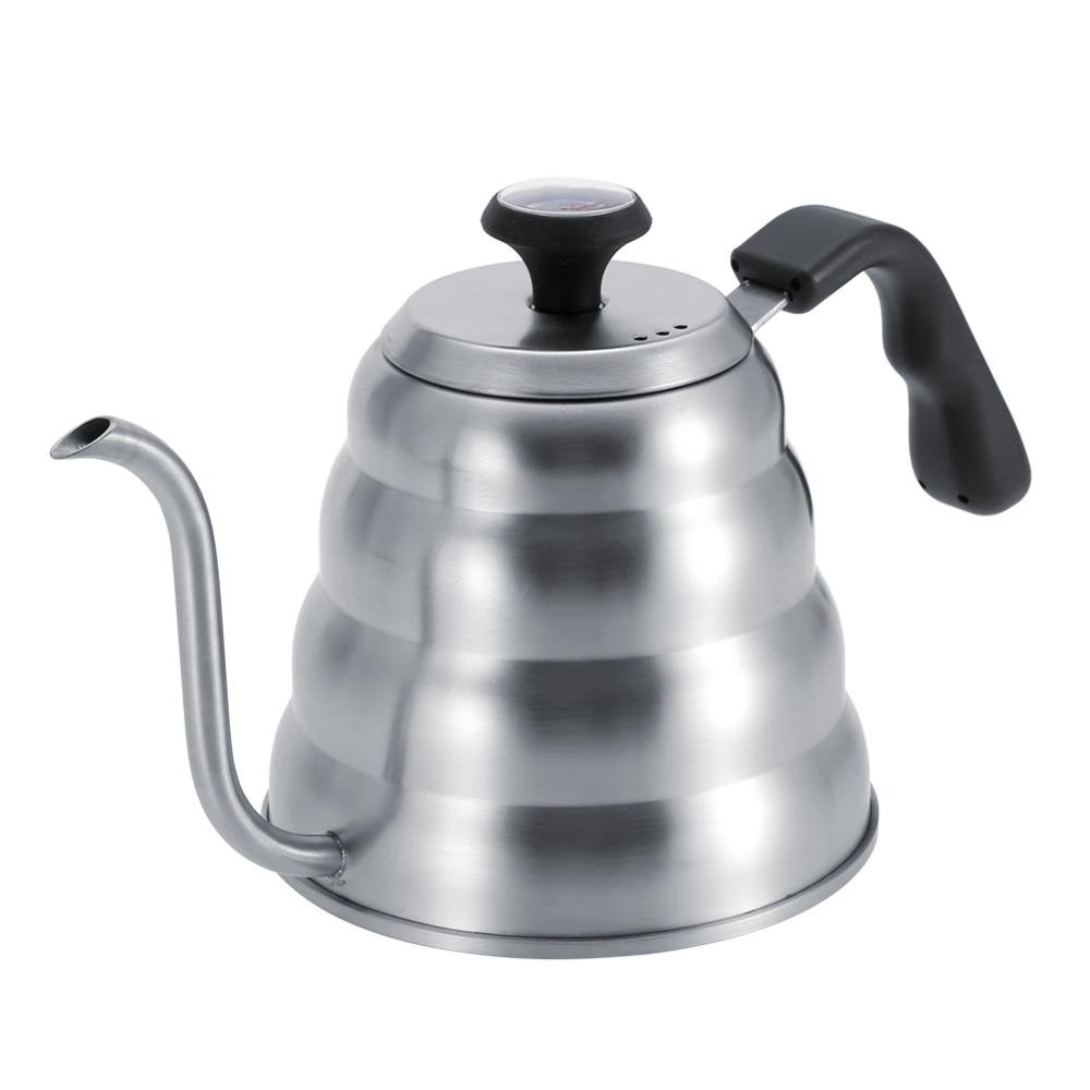 Gooseneck Spout Tea Pot Stainless Steel Coffee Kettle Gooseneck Coffee Kettle  Coffee Brewing