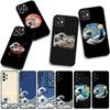 Cover for Apple iPhone 17 16 11 Pro XS Max XR 6 7 8 Plus 16E SE 2020 Air 5 SE2 Phone Case The Great Wave of Kanagawa ocean