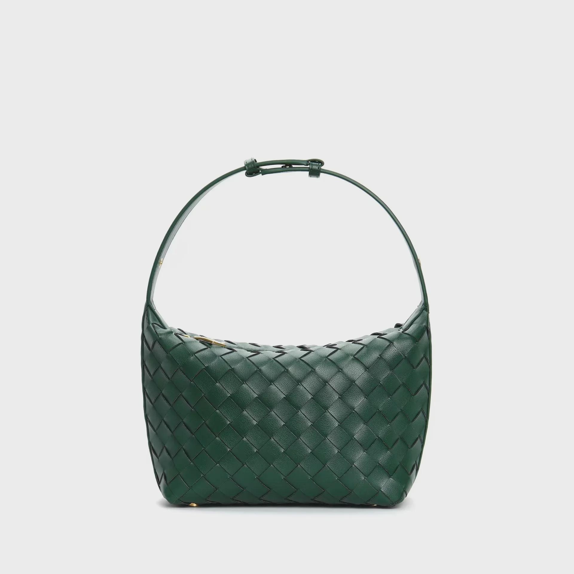 

Модна сумка для пельменів 2023 року: Жіноча сумка через плече з ромбовидним візерунком 20cm x 9.5cm x 13cm