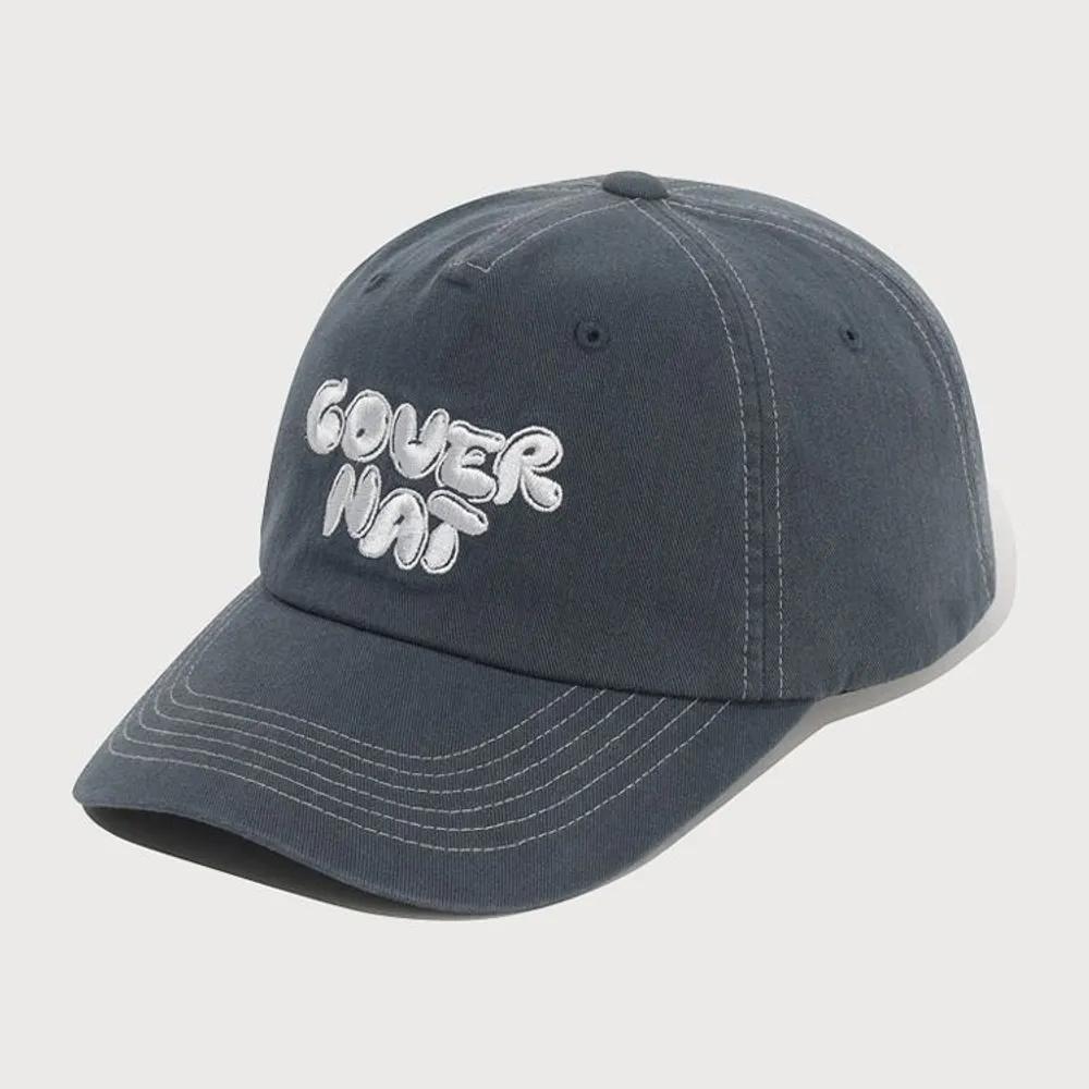 [COVERNAT] Graphic Logo Trucker Ball Cap Navy CO2606CA14NA