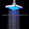 Temperatuurgevoelige LED Douchekop met 7-kleurige Verlichting, 6-Inch Model 8020-B1