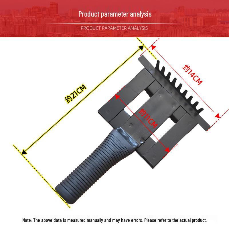 Livestock Grooming Comb: Anti-Itch Rake & Brush for Cattle, Horses, and Sheep