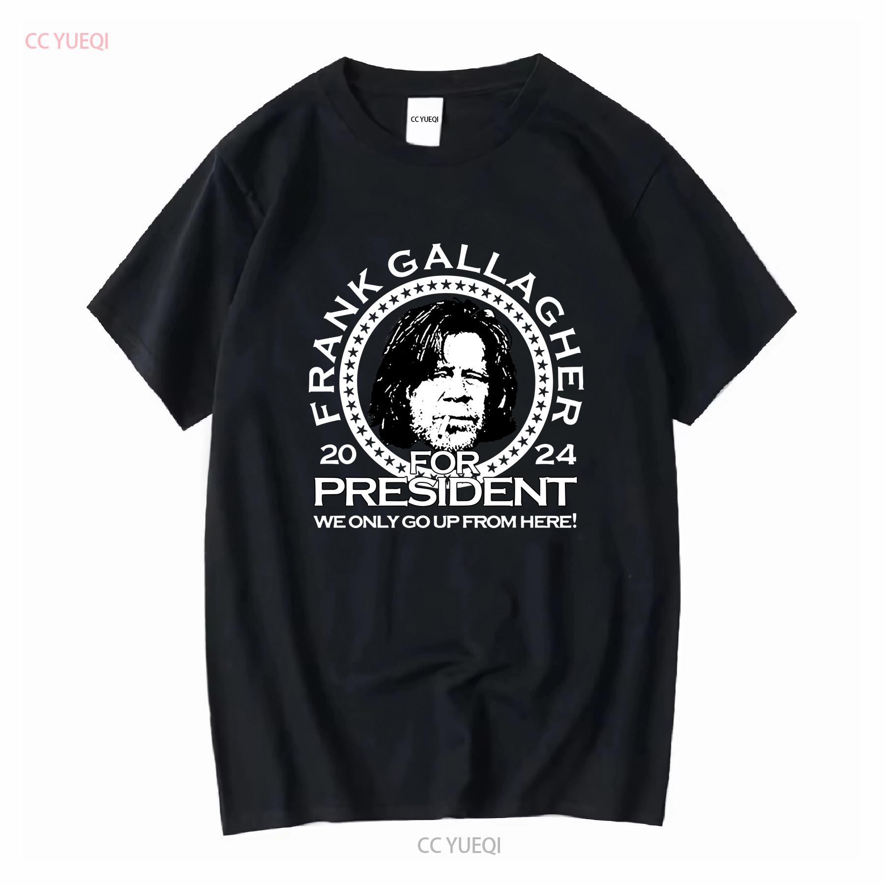 

Frank Gallagher For President 2024 Best T Shirt Red Size S 4XL EG575 vintage Washed Stretched Unisex Comfortable fashion Soft 4XL