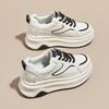 Women's Sneakers Shoe Thick-soled Comfortable Flat Casual Shoes Women Plus Size Spring and Autumn Reflective Strip Girl Shoes