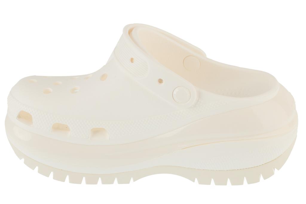 Crocs Classic Crush Clog, Kadın beyaz Terlik