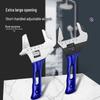 Multifunction Large Opening Adjustable Short Handle Plumbing Wrench