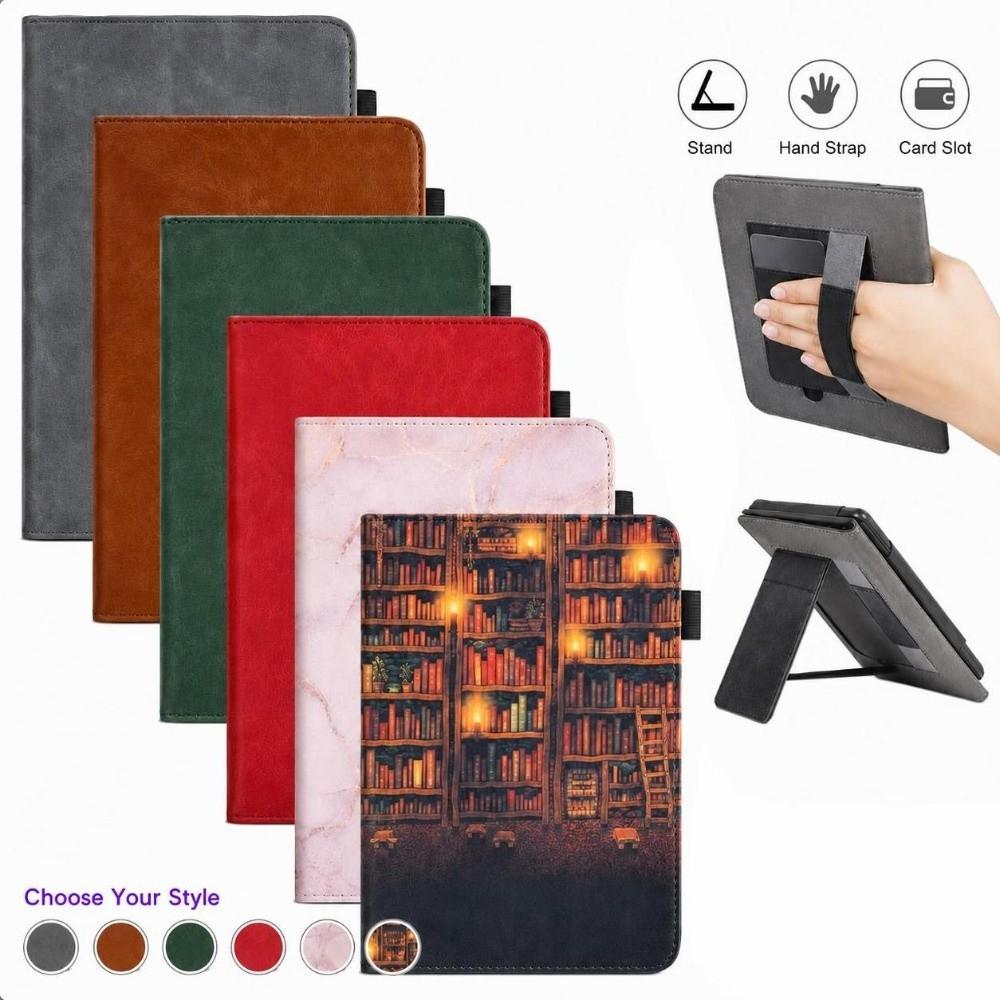 Standfunktion Klapphülle Hülle mit Handschlaufe für Kobo Clara Farbe/2E/BW Schreibtisch Lesen