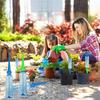 5/6/10/12pcs Watering Spikes Plants Self Watering Planter Insert with Adjustable Drip Valve Auto Vacation Plant Watering Devices