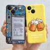For iPhone 13 A2633 Case Planetary Astronaut Soft Silicone Back Cover Coque For Apple iPhone 13 Mini 13 Pro 13Pro Max Phone Case