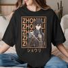 Unisex Unisexs TShirt Zhongli  Genshin Impact Classic Fashion Cotton Tees Short Sleeve Anime Game T Shirts Clothing Summer