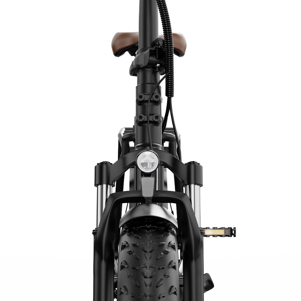 Elektrisches Fahrrad Onesport OT16 Max 500W Motor 20" Fat Tire Faltbares E-Bike 48V 18AH Mit Bluetooth APP Maximale Belastung 120Kg