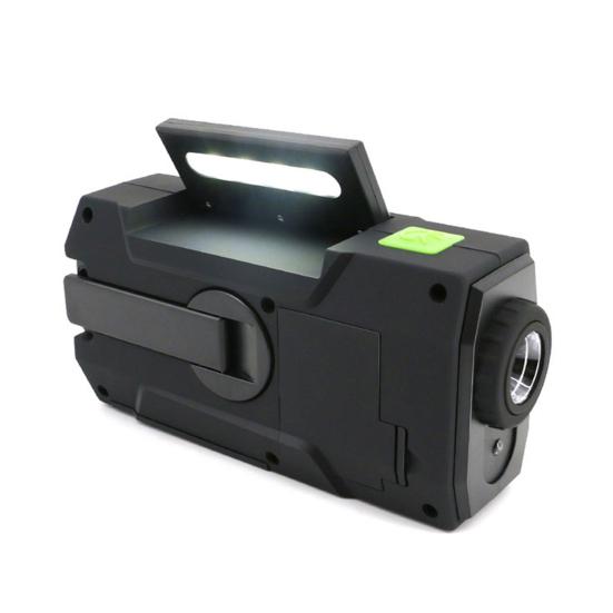 Emergency Crank Weather Solar Panel NOAA/FM/AM Radio with Portable Survival Radio Large Decibel