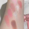 8-Color Love Eye Shadow Plate Blush High-Light Integrated Natural And Long-Lasting Light Shine Eyeshadow Daily Makeup Palette