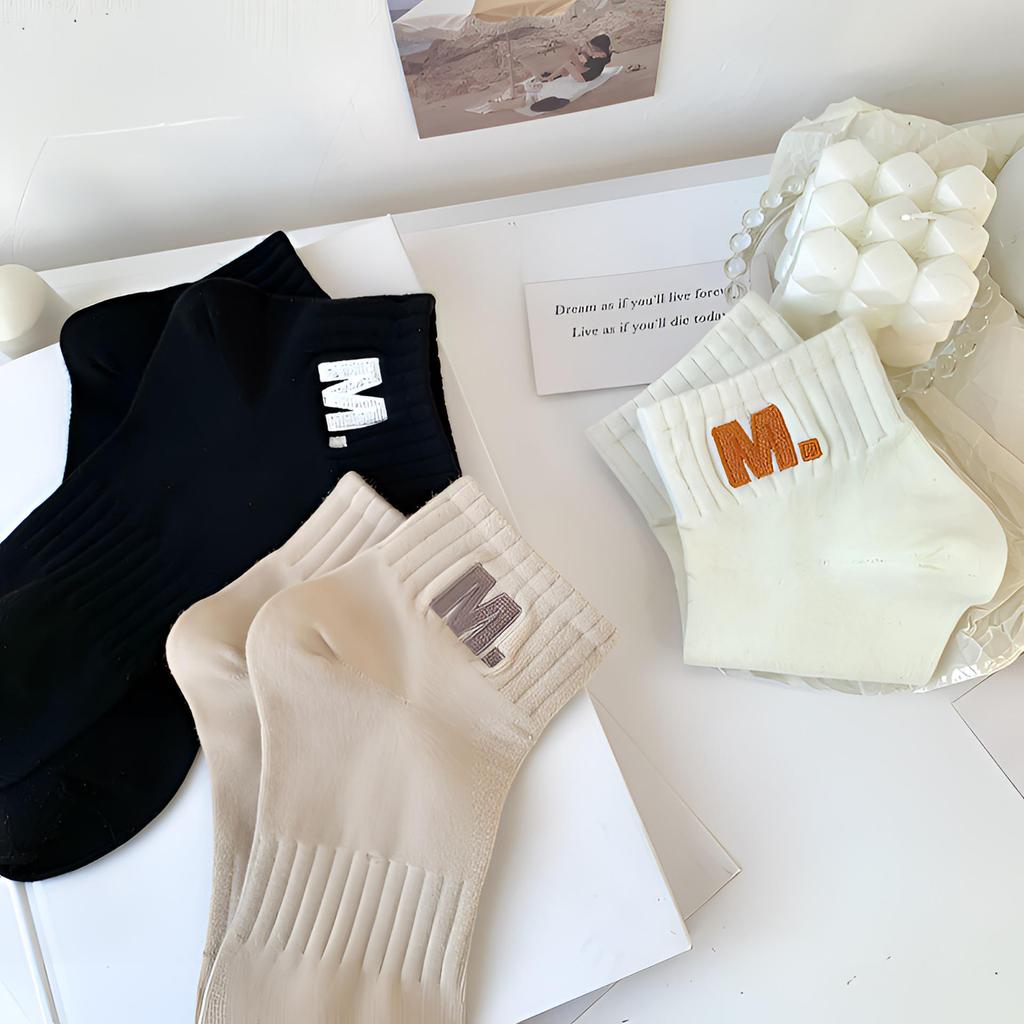 Women's Trendy Anti-Odor Short Socks - Spring & Autumn Style
