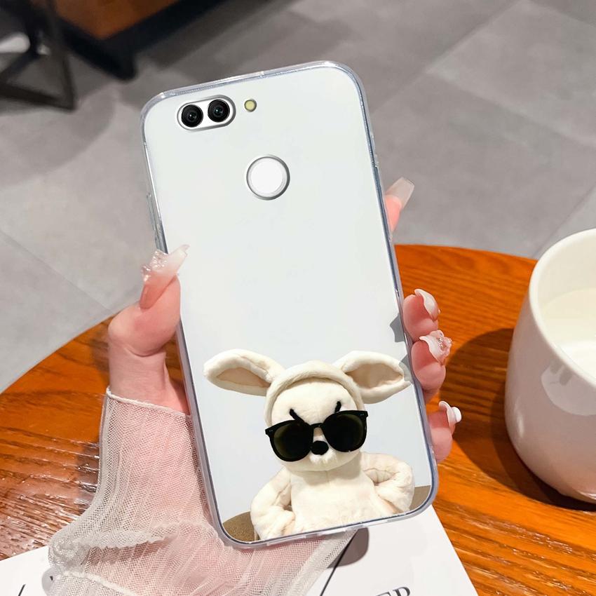 For Huawei Nova 2 2S 3 3e 4 4e 5 5i 7i 6 7 SE Luxury Clear Phone Case Beautiful Butterfly Wing Pattern Soft Silicone Anti Fall Shell For Huawei Casing