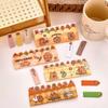 Kawai Supplies Gifts Cute Bear Sticky Notes Creative Cream Bears Row Up N Times Stick Cartoons Indexes Lovely Message Paper
