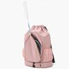 With Shoes Pocket Tennis Racket Backpack 2 Rackets Drawstring Fitness Bag  Outdoor Sports