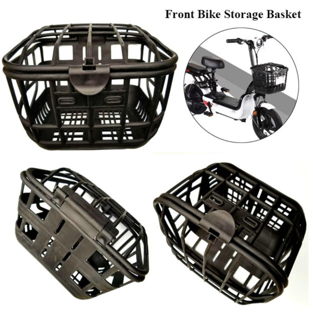 Durable Bicycle Cargo Rack with Cover Bike Storage Basket  Mountain Bikes Accessories