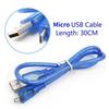 Mini / Micro / Square USB Cable for Arduino for UNO R3,Mega 2560,Nano,Due R3,Leonardo,Pro micro,Pro Mini Board 30CM