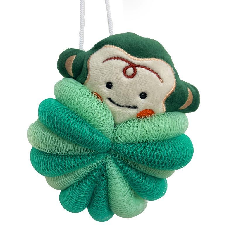 

Милый шар для ванны «Русалка» для детей Мягкое пенящееся средство для душа Мультяшная детская мочалка Нежное отшелушивание Безопасный для малышей подарок для ванны