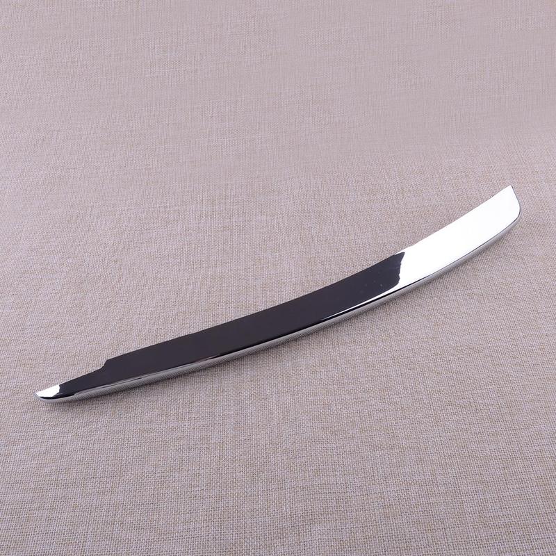 1 Pair ABS Chrome Front Fog Lamp Light Cover Trim Strip Fit for Volvo XC90 2015-