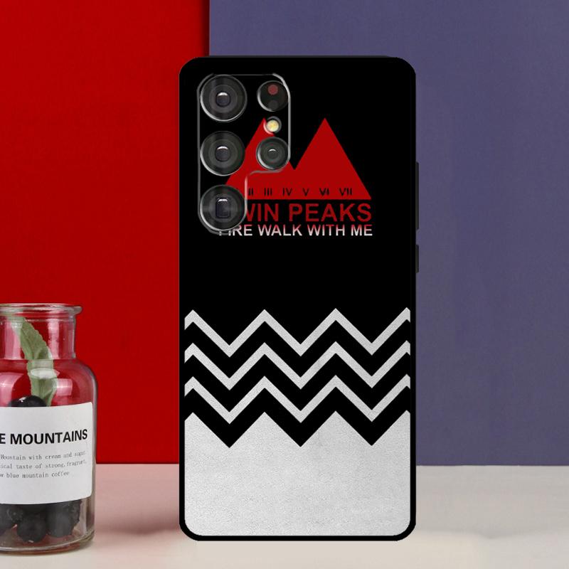 Fire Walk With Me Twin Peaks Funda Case For Samsung Galaxy S25 Ultra S9 S10 S20 S21 S22 Plus S23 FE S24 Ultra Phone Cover