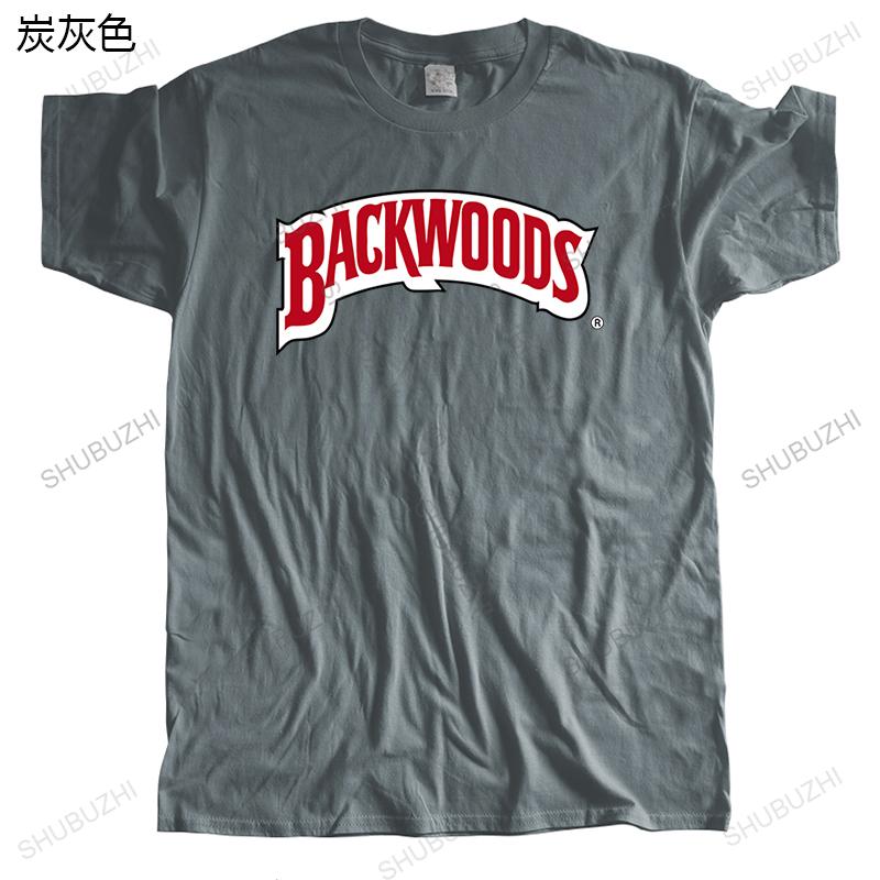 Hot Sale Oneck Summer Tshirt Unisex Cotton Tops Mnner Backwood Logo Schwarz Teeshirt Durch Maven Brand Fashion Tshirt