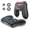 Compatible with Switch 2 2025 2 Controller 2nd Generation Handle Perfect for Easy To Hold and Black 2 Handle Accessory of 2 Grips 4 Stick Joy-Con 2,
