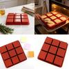 Silicone Rectangular Cake Mold For Baking Making With Nonstick Surface For Kitchen Use