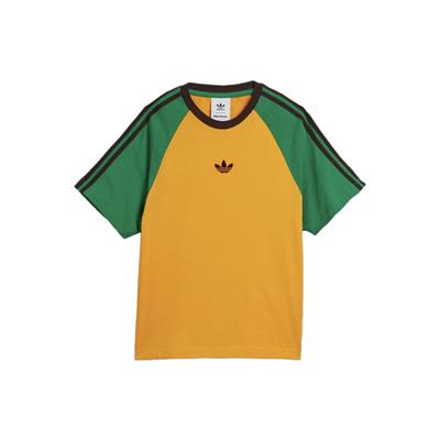 adidas Tricou X Wales Bonner cu mânecă scurtă Collegiate Gold Unisex Topuri multicolore IJ8353