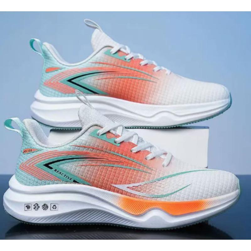 

Повседневная обувь, Универсальная спортивная обувь, Мужская обувь, Дышащая тканевая обувь 44 зелёный/оранжевый