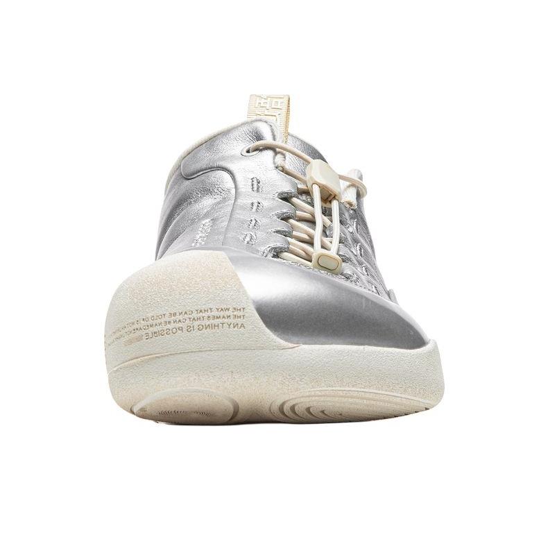 Li Ning Wudao 3.0 Trendy Sports Breathable Lightweight Low-Top Casual Shoes Unisex Casual Shoes Silver AZGV159-4