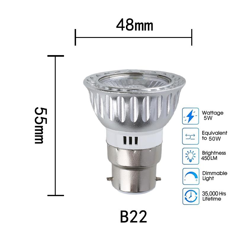 Reflector 10W Dimmabil 12V MR16 Bec Cob 3200K Gu5.3 LED Decor Camere Becuri E27 B22 Gu10 Living E12 E27 Pentru Acasă 4000K Roșu Violet