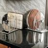 Kitchen Storage Rust-Proof Pot Lid Rack Stainless Steel Storage Rack Multi-Functional Chopping Board Holder For Domestic Use
